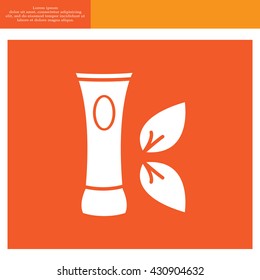 Vector cream icon