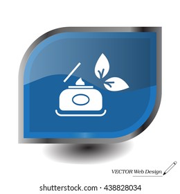 Vector cream icon