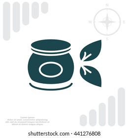 Vector cream icon