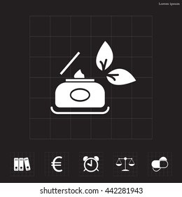 Vector cream icon