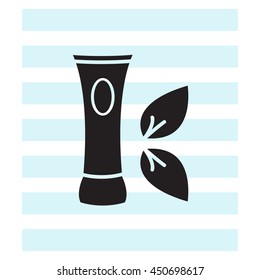 Vector cream icon