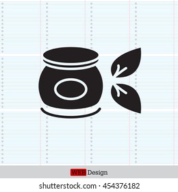 Vector cream icon
