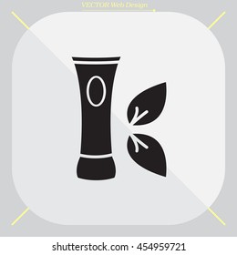 Vector cream icon