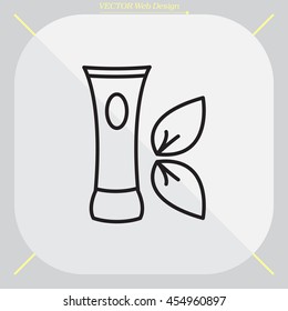 Vector cream icon
