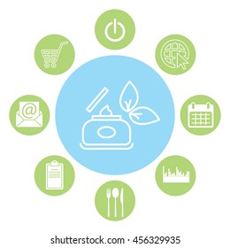 Vector cream icon