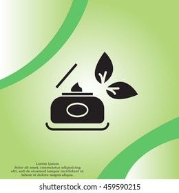 Vector cream icon