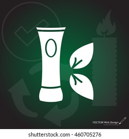 Vector cream icon