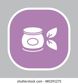 Vector cream icon