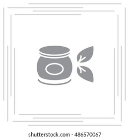 Vector cream icon
