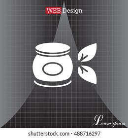 Vector cream icon