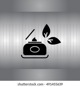 Vector cream icon