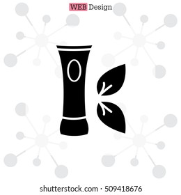 Vector cream icon