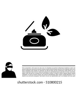 Vector cream icon