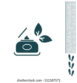 Vector cream icon