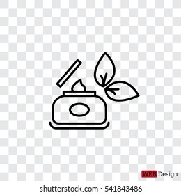 Vector cream icon
