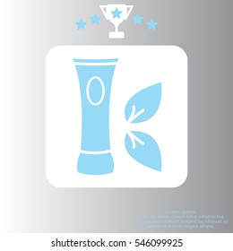 Vector cream icon
