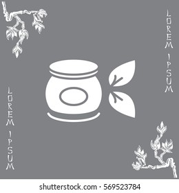 Vector cream icon