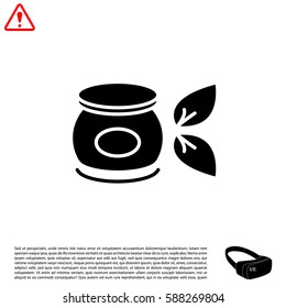 Vector cream icon