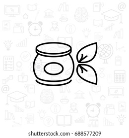 Vector cream icon. illustration