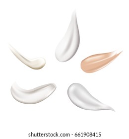 Vector Cream skin care illustrator.