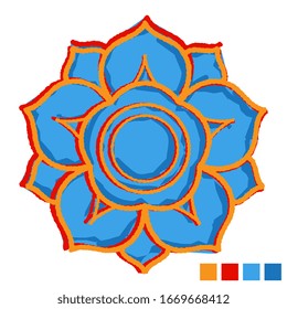 vector created from thai pattern