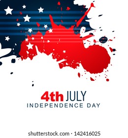 vector creative american independence day background design