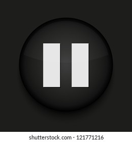Vector creative app icon. Eps10