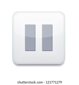 Vector creative app icon. Eps10