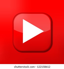 Vector creative app icon. Eps10