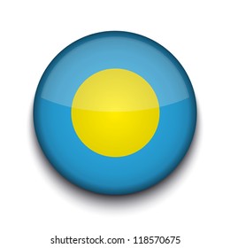 Vector creative circle flag on white background. Eps10