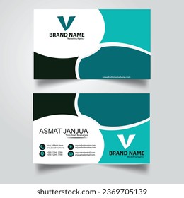 Vector Creative and Clean Business Card Design Template 