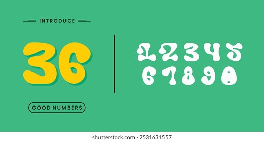 Vector creative color geometry shapes' numerals. font alphabet vector illustrations.