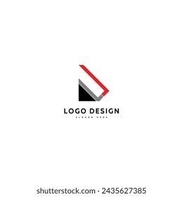 Vector creative company letter D logo design