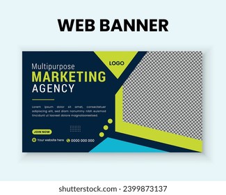 Vector Creative conceptual and professional banner design template