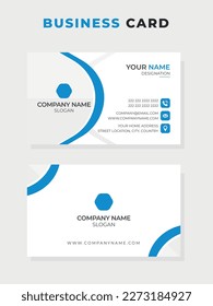 Vector creative and corporate business card template