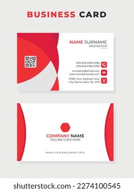 Vector creative and corporate business card visiting card template