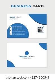 Plantilla de tarjeta de visita de tarjetas de visita para vectores creativos y corporativos