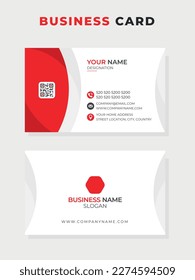 Vector creative and corporate business card visiting card template