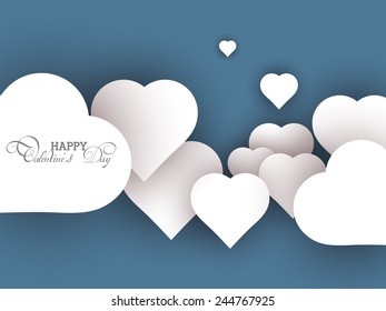 Vector creative design for valentines day with lovely heart.