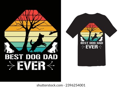 Vector creative father day vector design and father day t shirt design