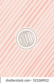 Vector creative greeting cards template. Retro style background. Element design for posters, birthday, banner, party, wedding