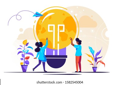 	
Vector creative illustration of holiday date, earth hour, save energy and planet, design concept, world earth hour on March 30