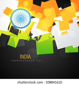 vector creative indian flag design art