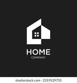 Vector creative modern house logo