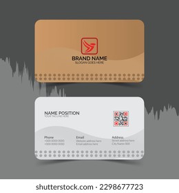 Diseño de plantillas de tarjetas de visita profesional creativas para vectores.