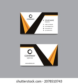 Vector Creative and Professional  Business Card Template.