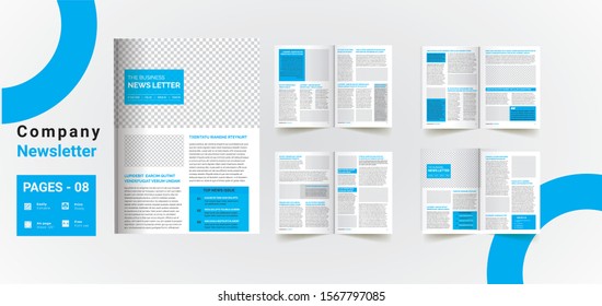 vector Creative professional newsletter,brochure,flyer ,magazine cover design