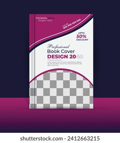Vector creative report business book cover design and modern company profile brochure cover template
