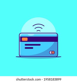 Icono Vector De Tarjeta De Crédito. Icono De Tarjeta De Crédito. Ilustración vectorial de diseño plano para banner web, web y móvil, infografías. Icono de tarjeta de crédito vectorial