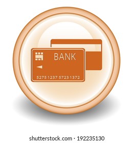 Vector Credit Card template. Front and back